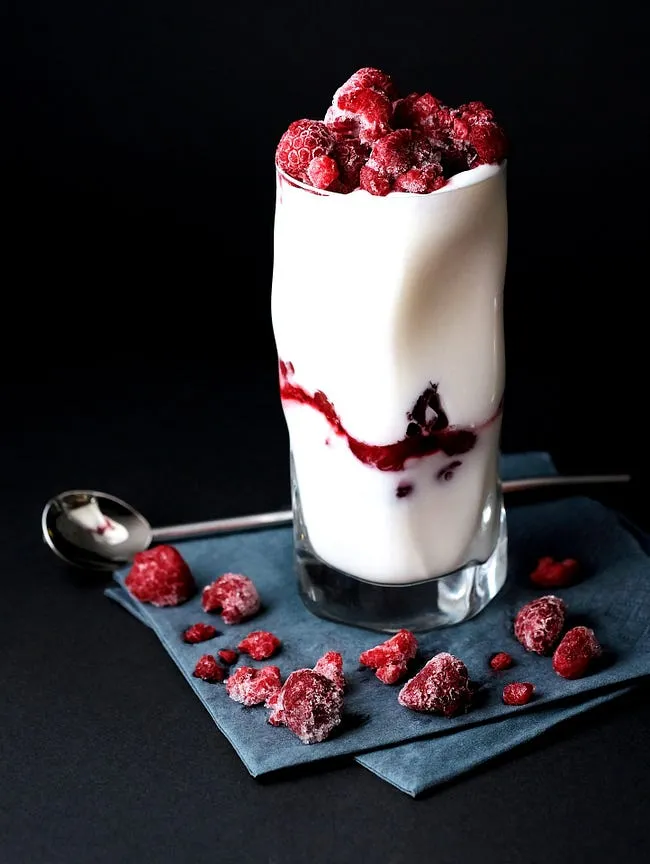 Greek yogurt parfait