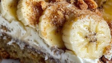 Banana-Nog Cake