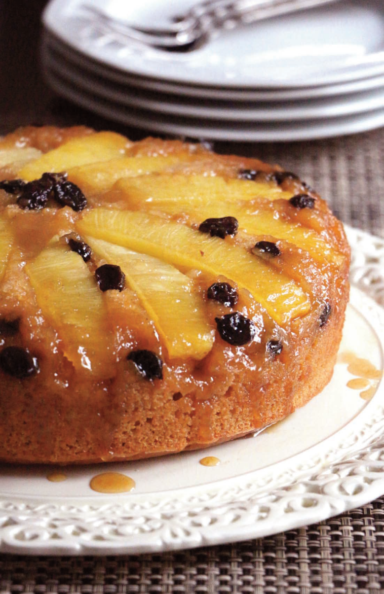 Spiked Upside Down Cake